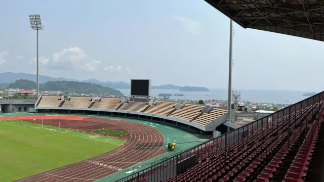 A stadium in Limbé, Cameroon