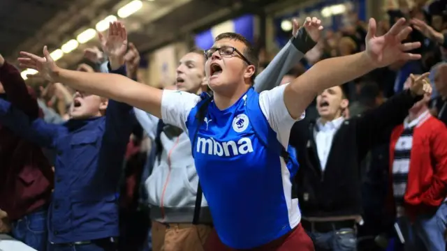 Fans at Chester FC