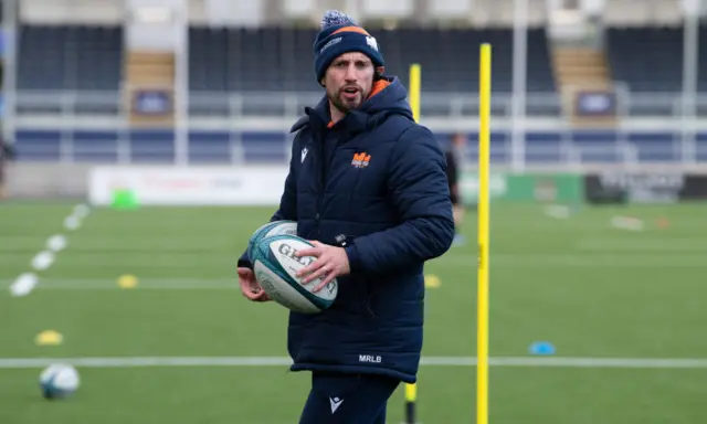 Edinburgh head coach Mike Blair