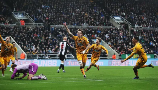 Cambridge United's Joe Ironside celebrates