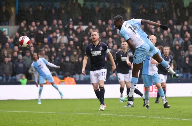 Jean-Philippe Mateta of Crystal Palace scores their team's second goal