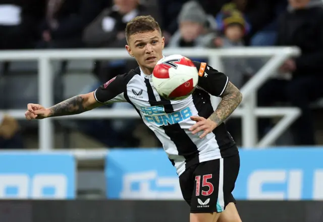 Newcastle United's Kieran Trippier