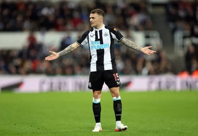 Newcastle United's Kieran Trippier