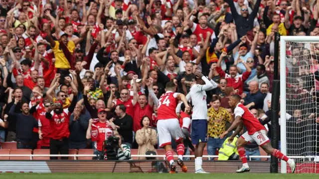 Arsenal 2-1 Tottenham