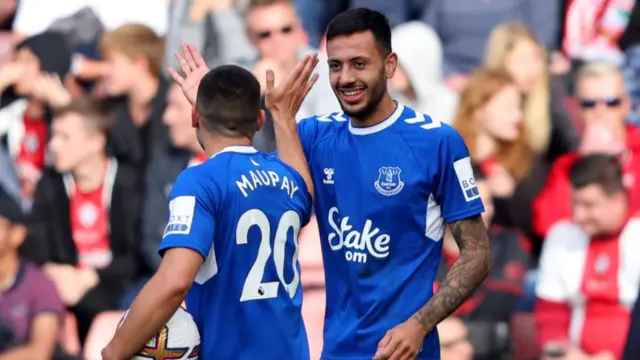 Southampton 1-2 Everton