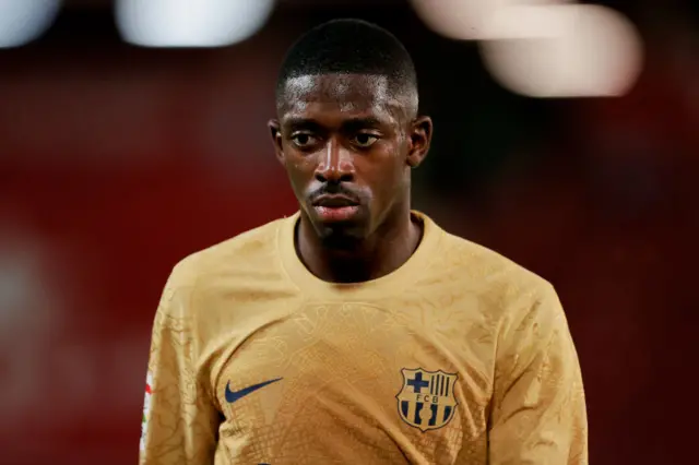 Ousmane Dembele of FC Barcelona