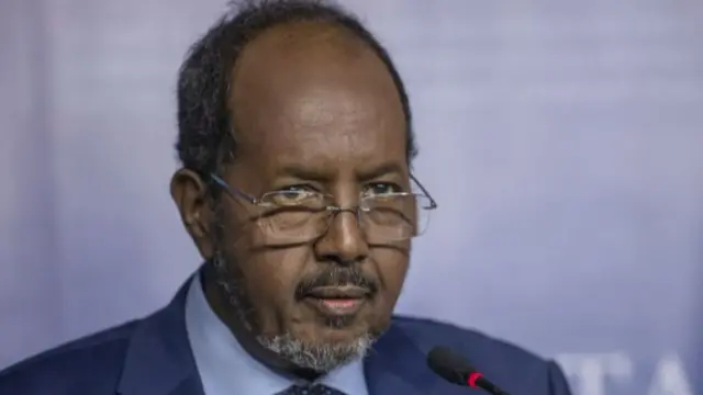 President of Somalia Hassan Sheikh Mohamud