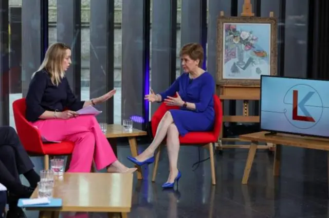 Laura Kuenssberg interviews Nicola Sturgeon