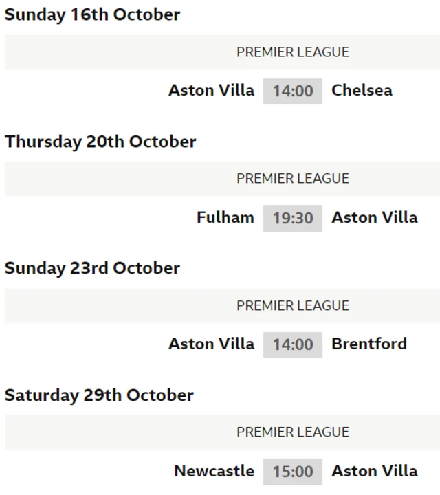 Fixtures