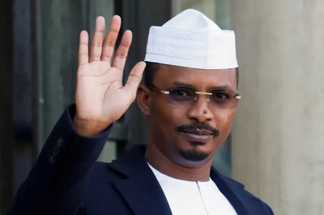 President of Chad Mahamat Idriss Deby
