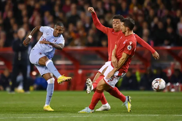 Ashley Young scores