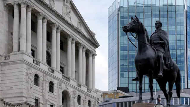 A general view of the Bank of England