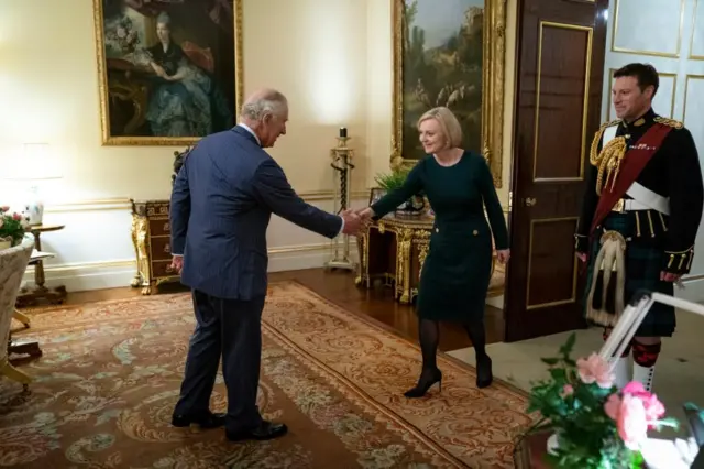 King Charles meets Prime Minister Liz Truss at Buckingham Palace