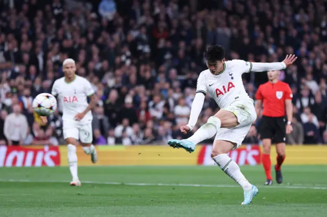 Son scores for Tottenham