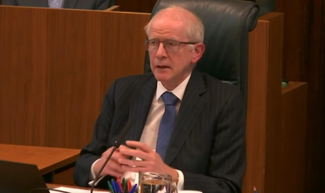 Lord Reed speaks to the Supreme Court