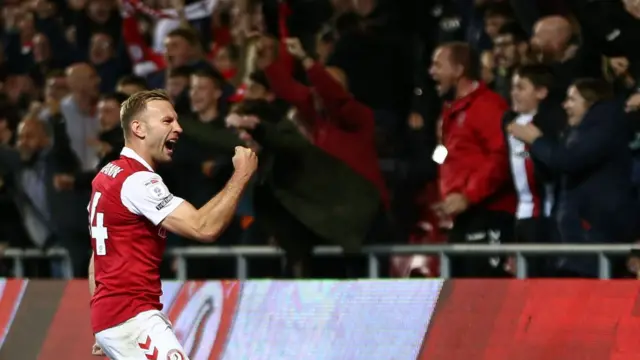 Bristol City celebrate