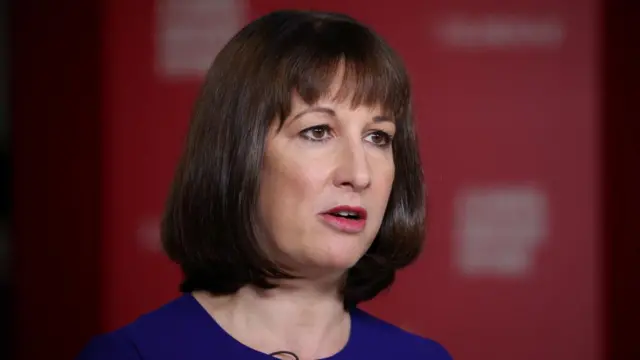 Britain's Shadow Chancellor of the Exchequer Rachel Reeves