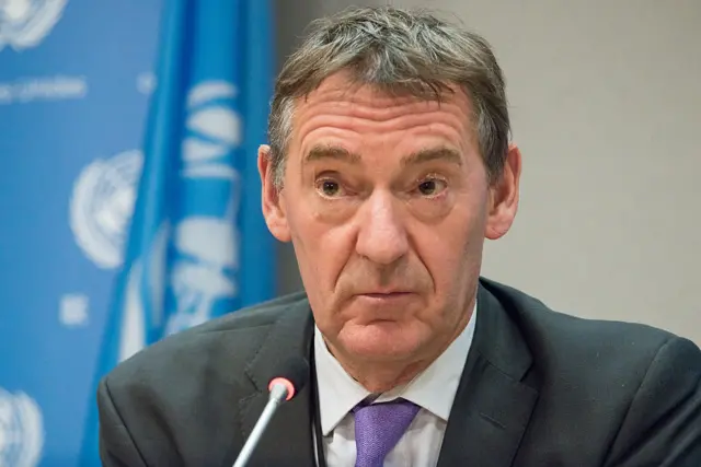 Jim O'Neill, pictured in 2016 at the UN headquarters in New York