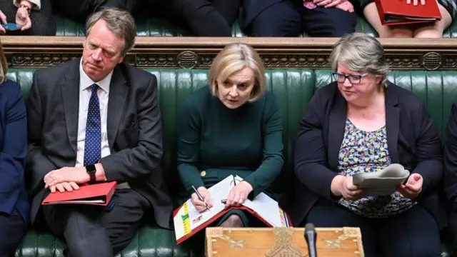 Liz Truss and front bench