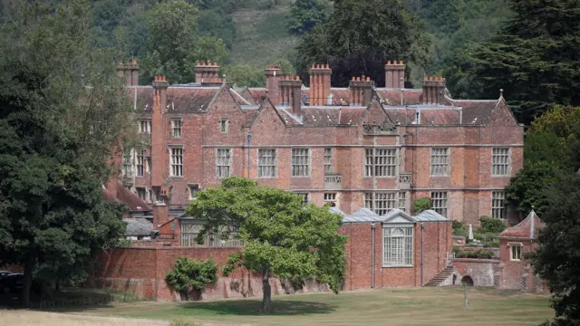 A view of Chequers, the official country residence of the Prime Minister