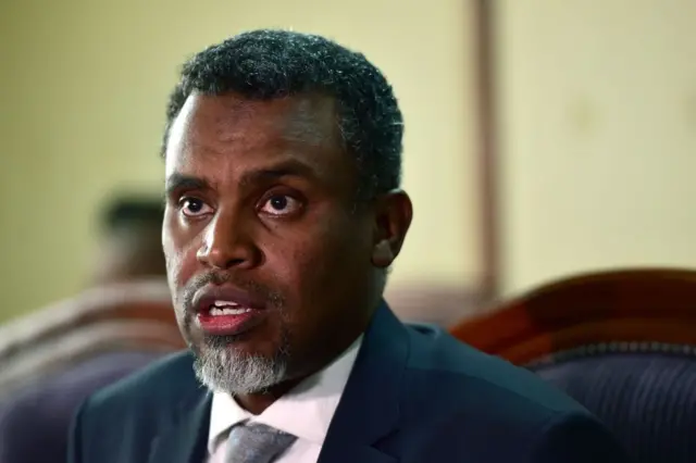 Kenya's Director of Public Prosecutions Noordin Haji