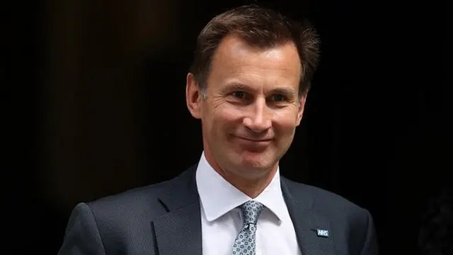 Conservative MP and former health secretary Jeremy Hunt