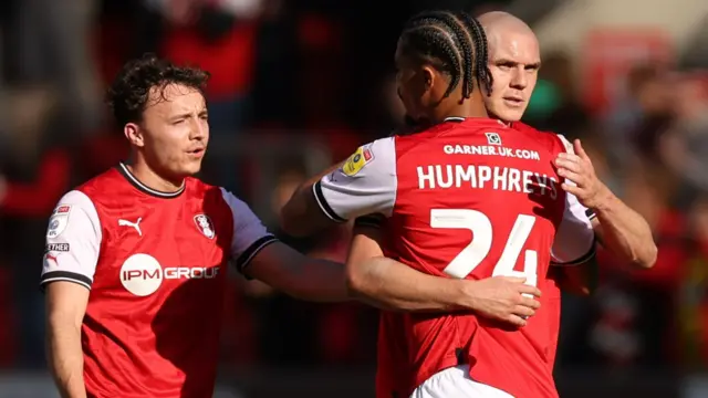 Rotherham celebrate