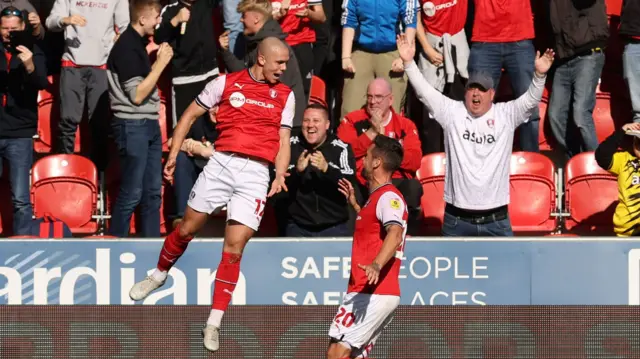 Rotherham celebrate