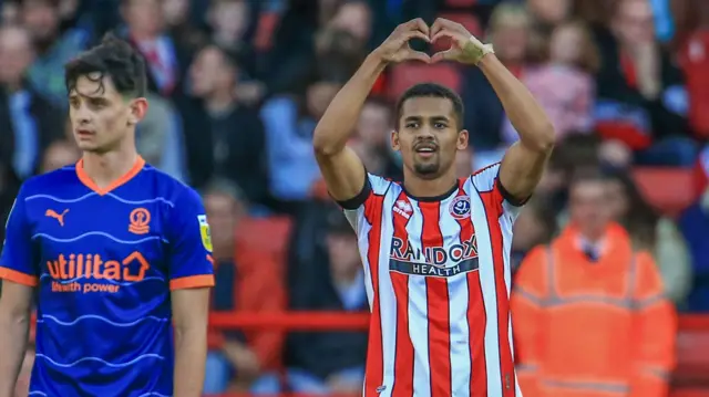 Sheff Utd celebrate