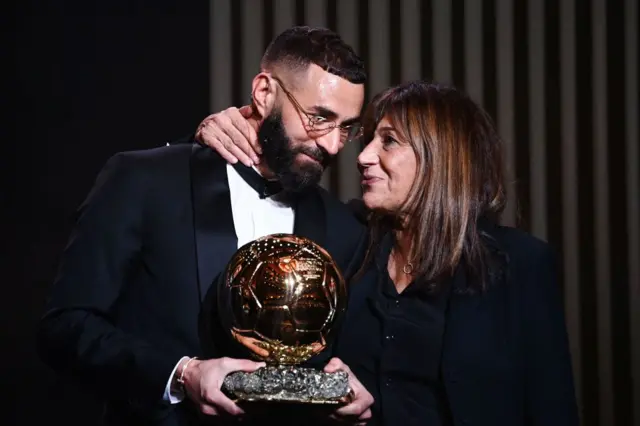 Benzema and mum