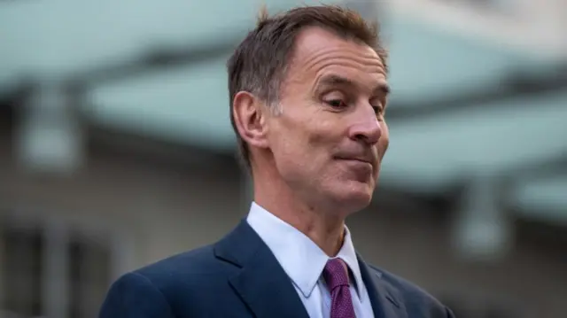 Chancellor Jeremy Hunt