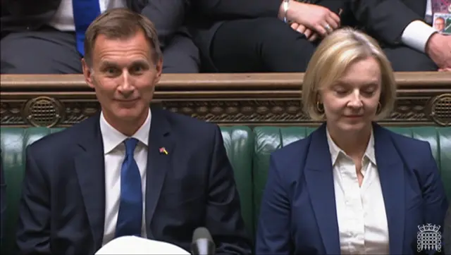 Jeremy Hunt and Liz Truss