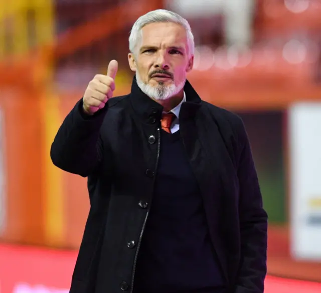 Aberdeen manager Jim Goodwin