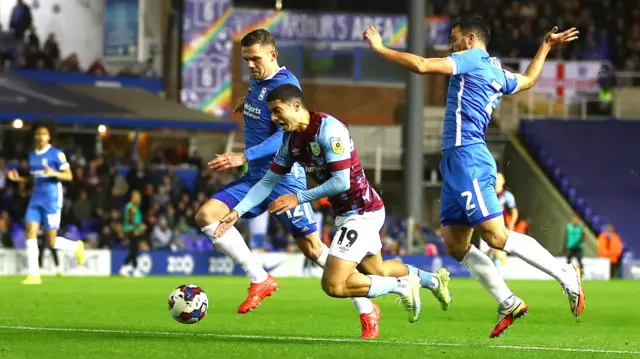 Burnley penalty shout