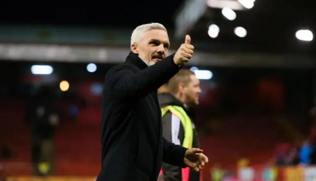 Aberdeen boss Jim Goodwin