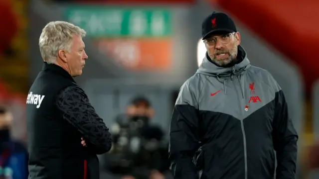 David Moyes and Jurgen Klopp