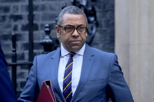 Foreign Secretary James Cleverly