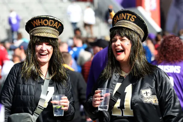 New Orleans Saints fans.