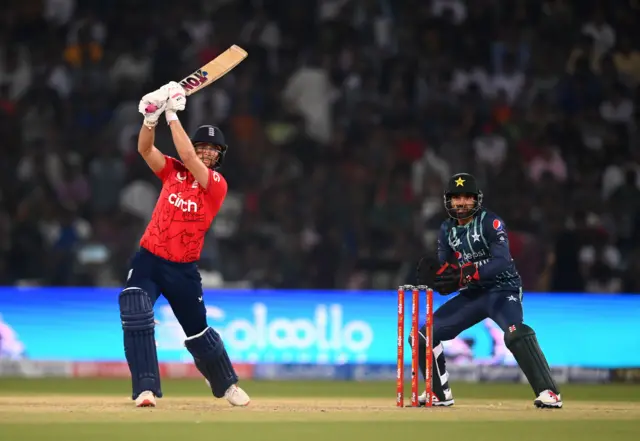 England batter Dawid Malan in T20 v Pakistan