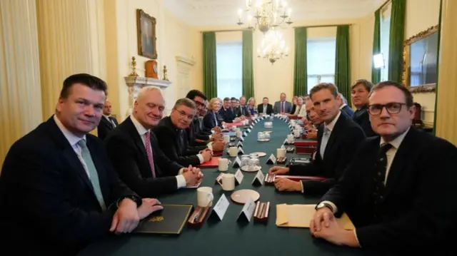 General view of Liz Truss hold first cabinet meeting