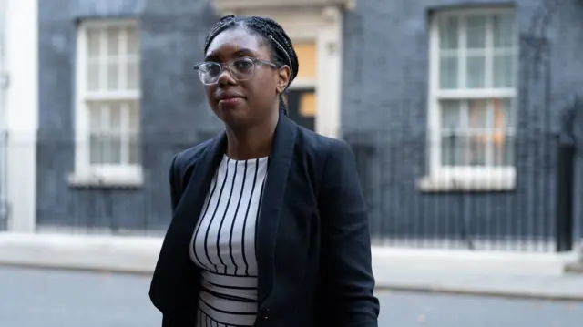 International Trade Secretary Kemi Badenoch outside Downing Street