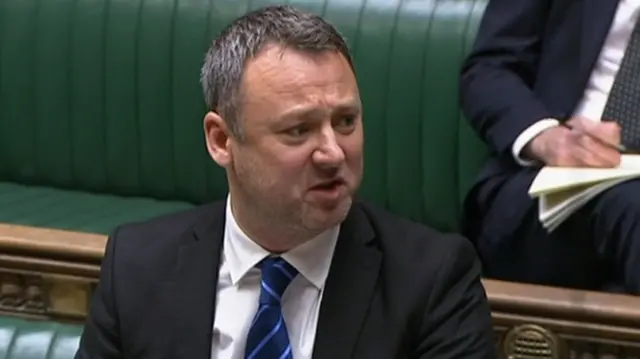 Brendan Clarke-Smith in Parliament today