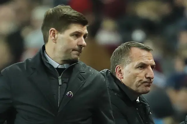 Steven Gerrard and Brendan Rodgers