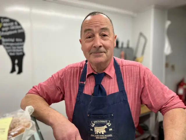 Bridgnorth butcher Mike Pearce