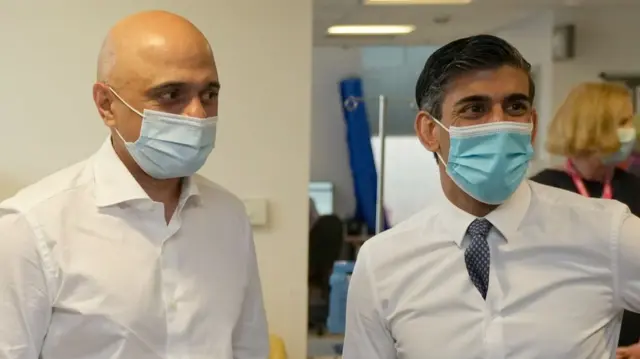 Sajid Javid and Rishi Sunak