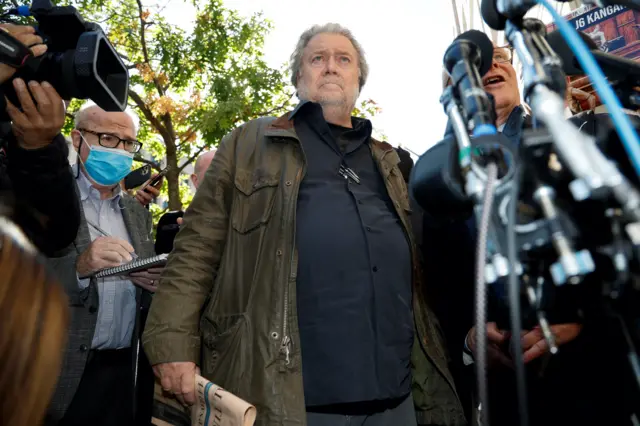 Steve Bannon in Washington, DC