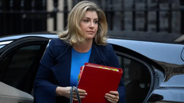 Britain's Leader of the House of Commons Penny Mordaunt