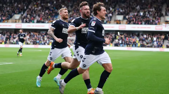 Millwall celebrate