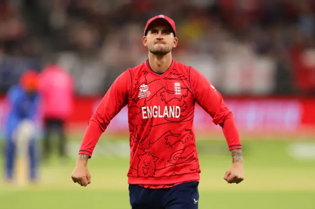 England's Alex Hales during T20 World Cup v Afghanistan