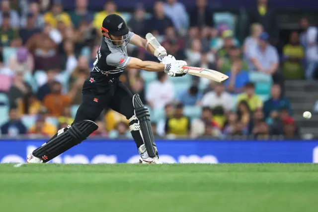 Kane Williamson in action